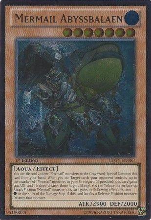 Mermail Abyssbalaen [Ultimate Rare 1st Edition] LTGY-EN083
