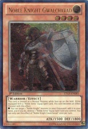 Noble Knight Gwalchavad [Ultimate Rare 1st Edition] LTGY-EN081