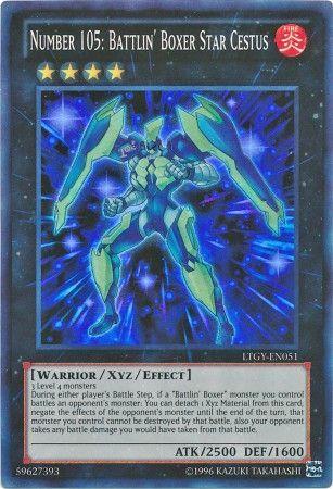Number 105: Battlin' Boxer Star Cestus LTGY-EN051