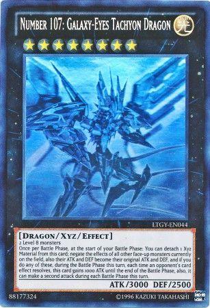 Number 107: Galaxy-Eyes Tachyon Dragon [Ghost Rare] LTGY-EN044