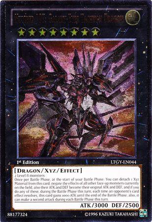 Number 107: Galaxy-Eyes Tachyon Dragon [Ultimate Rare 1st Edition] LTGY-EN044