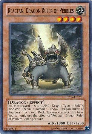 Reactan, Dragon Ruler of Pebbles LTGY-EN095