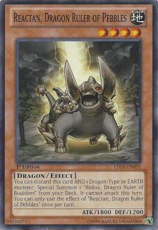 Reactan, Dragon Ruler of Pebbles [1st Edition] LTGY-EN095