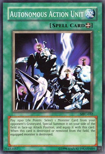 Autonomous Action Unit MFC-032