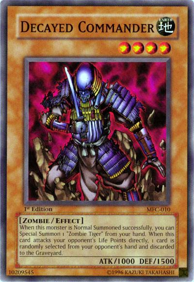 Decayed Commander [1st Edition] MFC-010