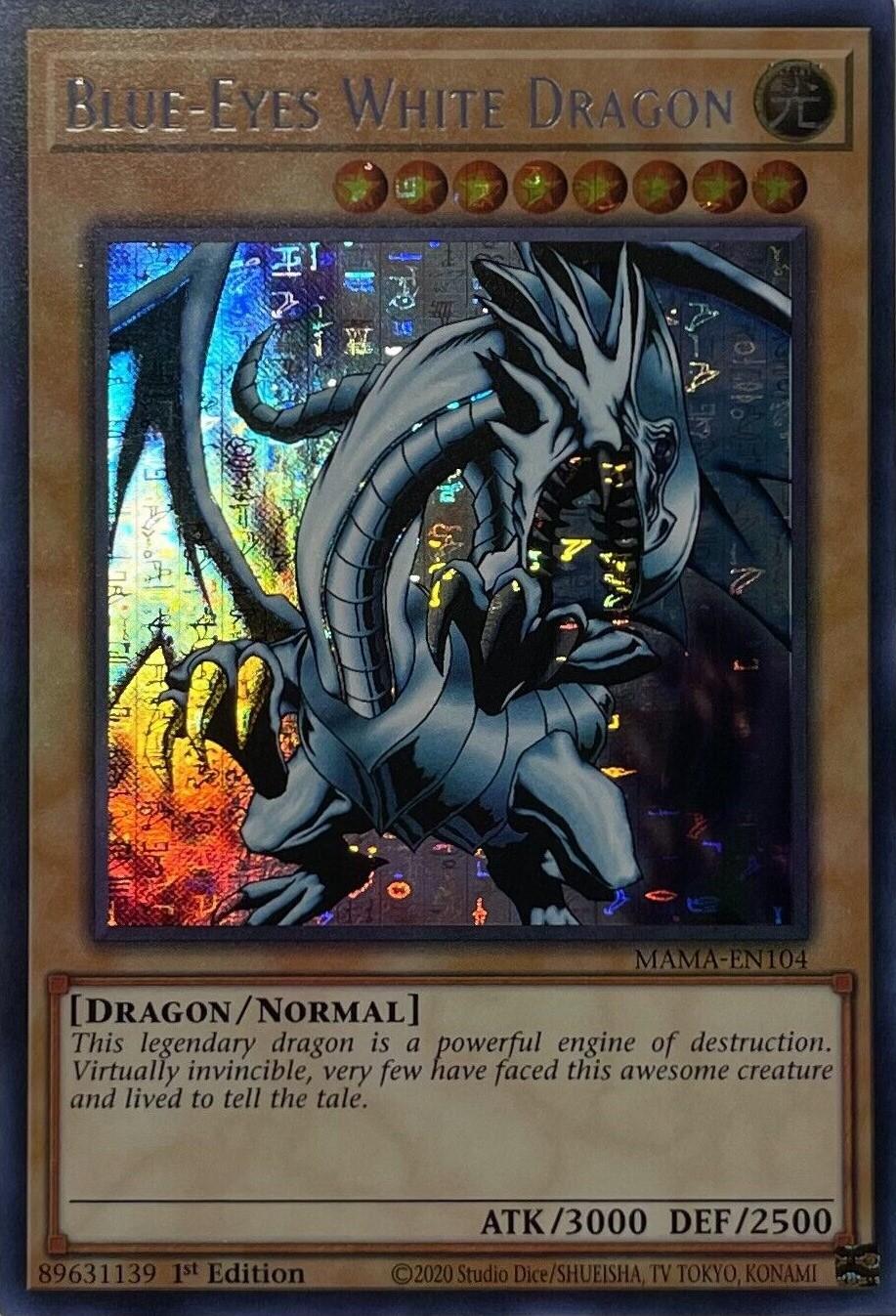 Blue-Eyes White Dragon MAMA-EN104