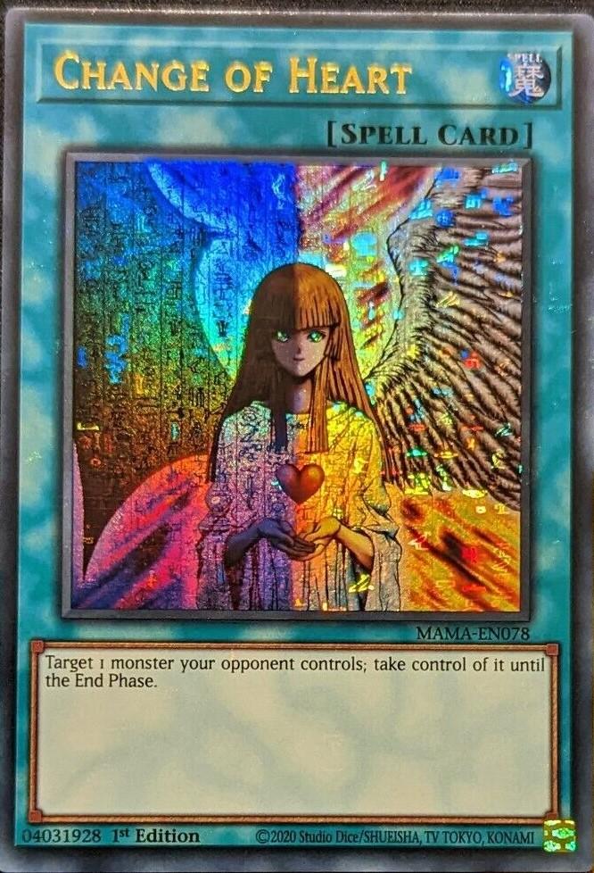 Change of Heart [Ultra Pharaoh's Rare] MAMA-EN078