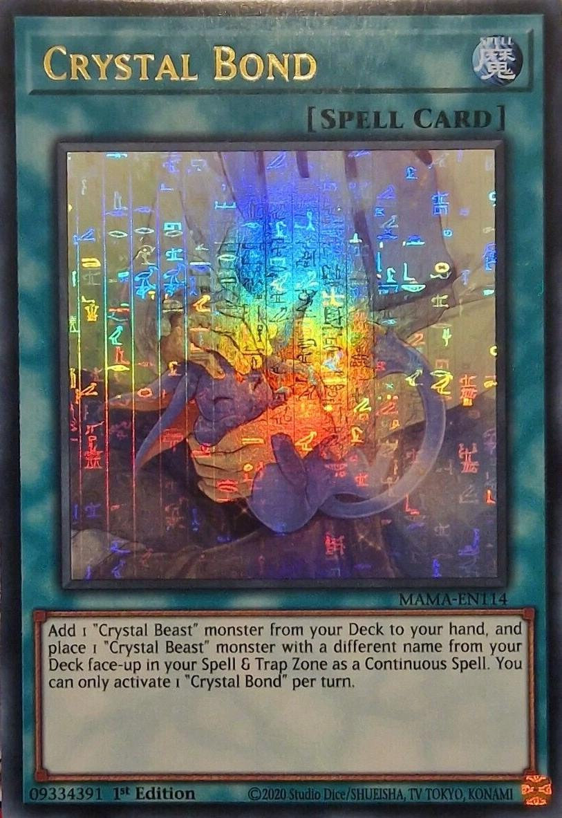 Crystal Bond [Ultra Pharaoh's Rare] MAMA-EN114