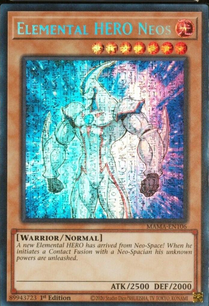 Elemental HERO Neos MAMA-EN106