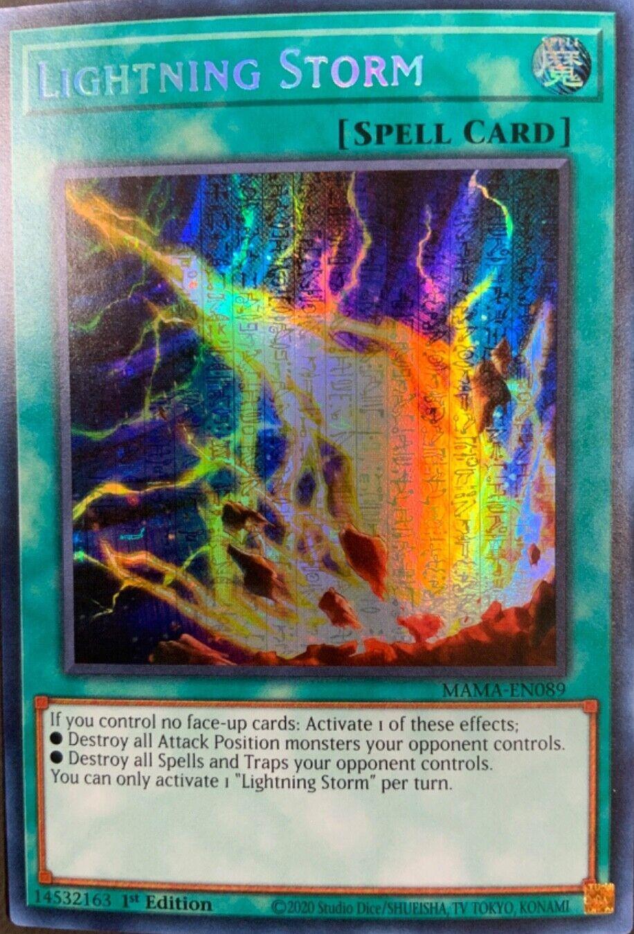 Lightning Storm [Secret Pharaoh's Rare] MAMA-EN089