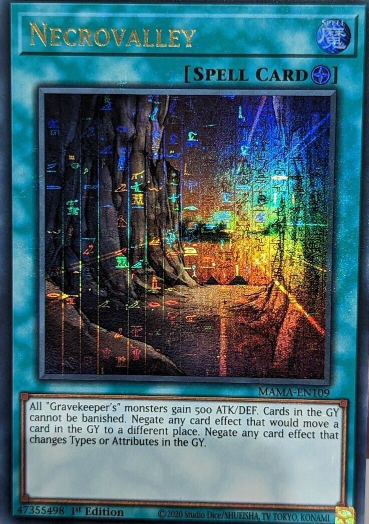 Necrovalley [Ultra Pharaoh's Rare] MAMA-EN109