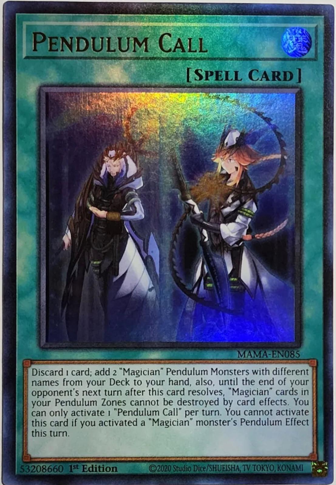 Pendulum Call MAMA-EN085