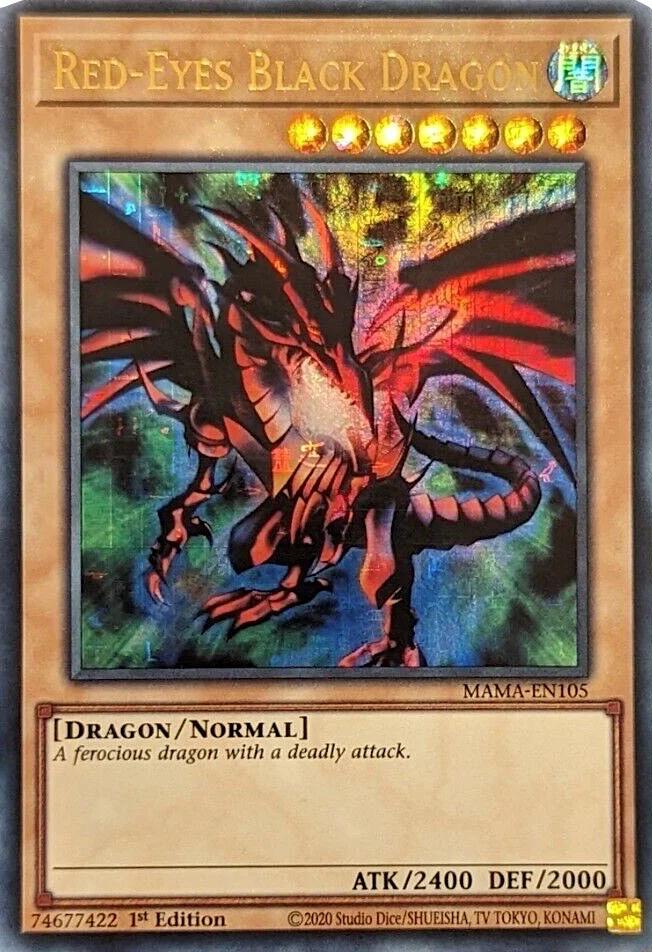 Red-Eyes Black Dragon [Ultra Pharaoh's Rare] MAMA-EN105