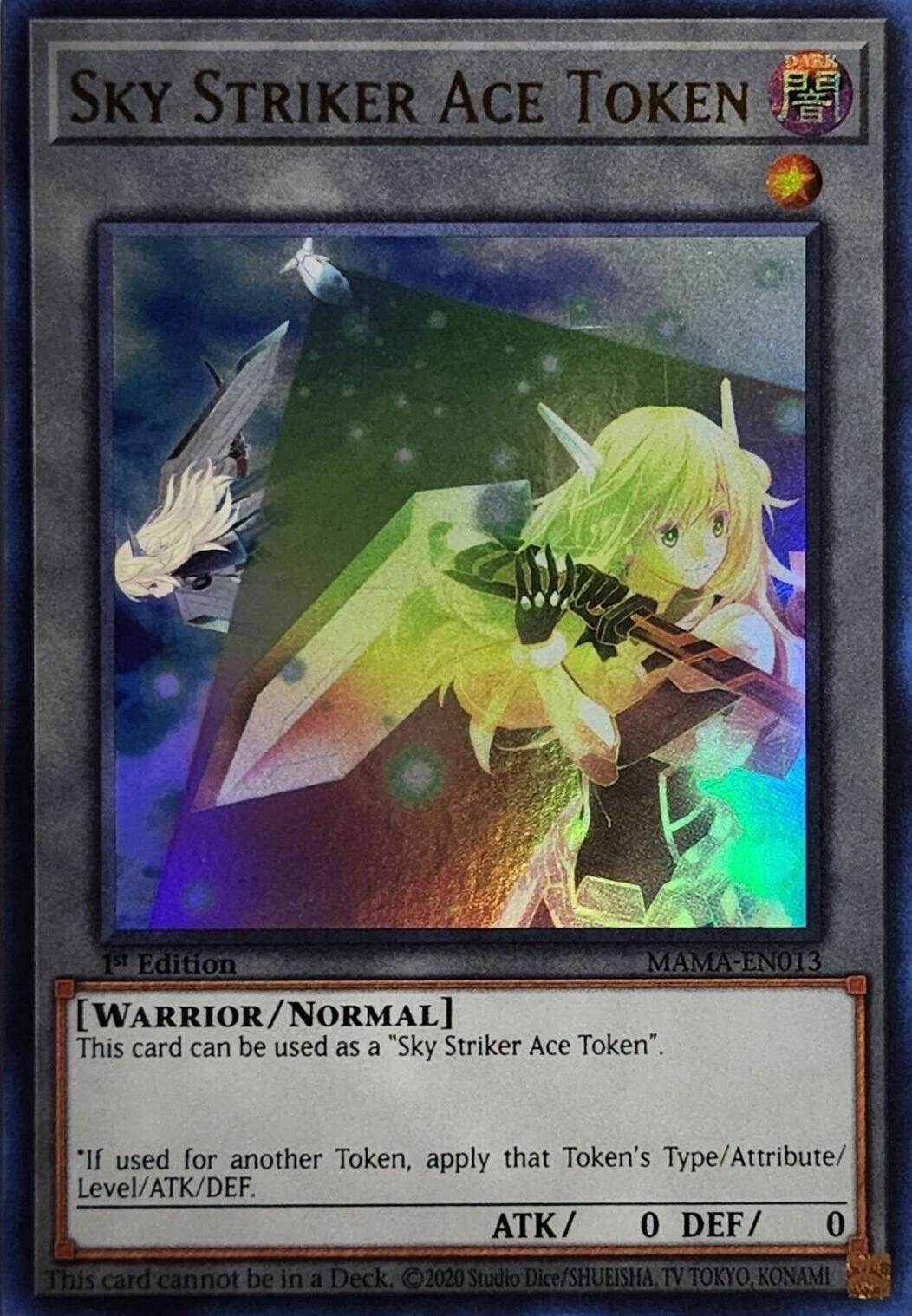 Sky Striker Ace Token MAMA-EN013