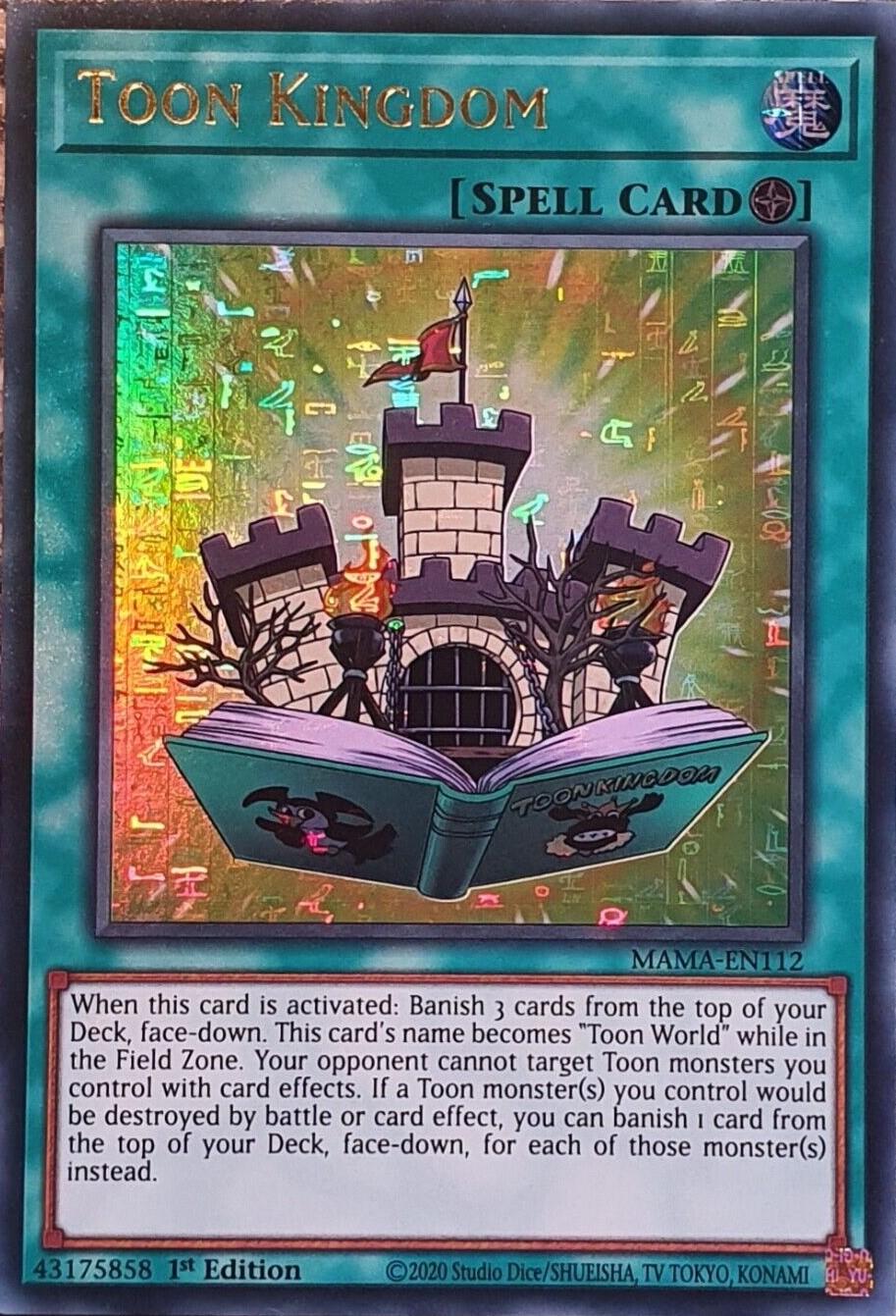 Toon Kingdom [Ultra Pharaoh's Rare] MAMA-EN112