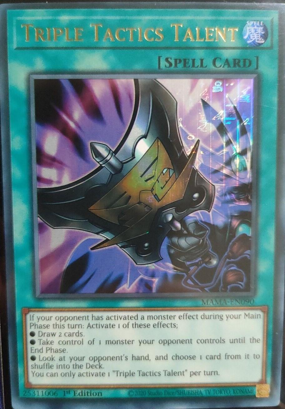 Triple Tactics Talent [Ultra Pharaoh's Rare] MAMA-EN090