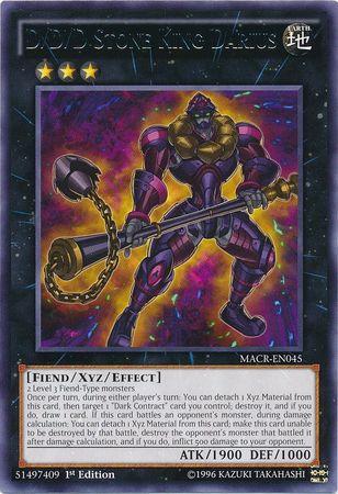 D/D/D Stone King Darius [1st Edition] MACR-EN045