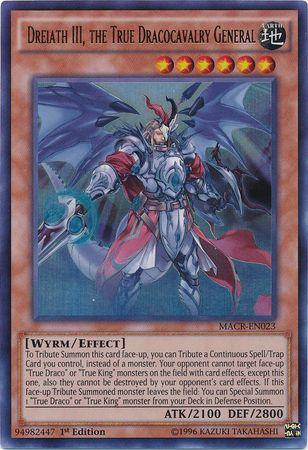 Dreiath III, the True Dracocavalry General [1st Edition] MACR-EN023