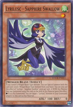 Lyrilusc - Sapphire Swallow MACR-EN013