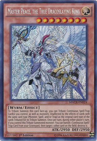 Master Peace, the True Dracoslaying King [1st Edition] MACR-EN024