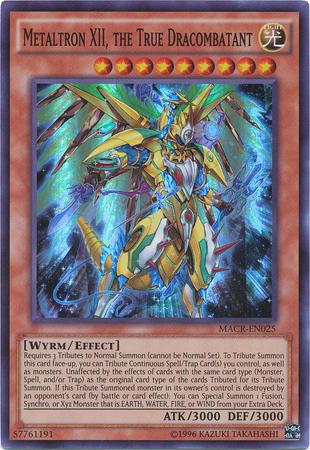 Metaltron XII, the True Dracombatant MACR-EN025