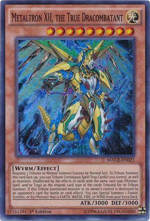 Metaltron XII, the True Dracombatant [1st Edition] MACR-EN025