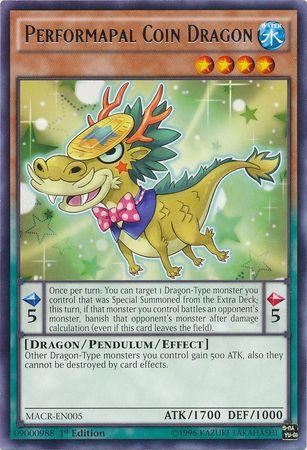 Performapal Coin Dragon [1st Edition] MACR-EN005