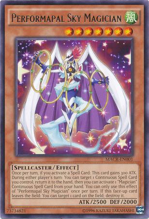 Performapal Sky Magician MACR-EN001