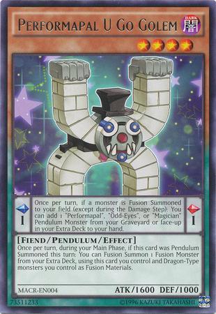 Performapal U Go Golem MACR-EN004