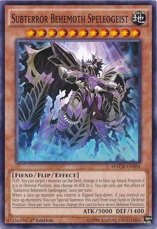 Subterror Behemoth Speleogeist [1st Edition] MACR-EN084