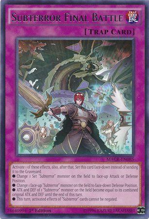 Subterror Final Battle [1st Edition] MACR-EN085