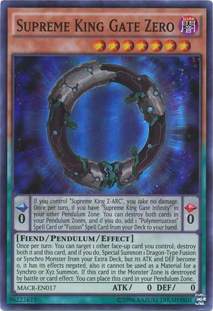 Supreme King Gate Zero MACR-EN017