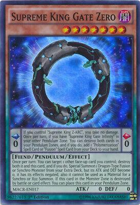 Supreme King Gate Zero [1st Edition] MACR-EN017