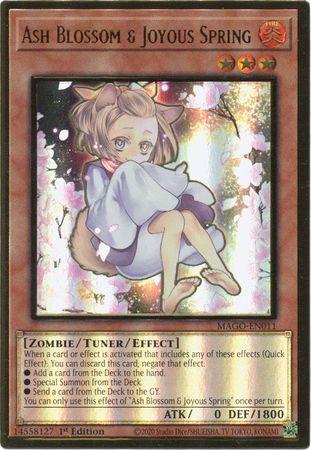 Ash Blossom & Joyous Spring [Alternate Art] MAGO-EN011