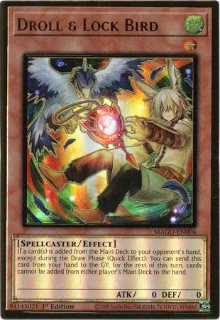 Droll & Lock Bird [Alternate Art] MAGO-EN006