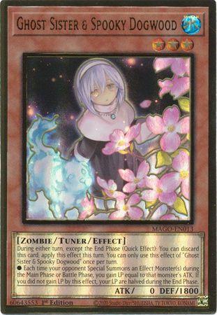 Ghost Sister & Spooky Dogwood [Alternate Art] MAGO-EN013