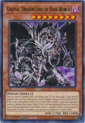 Grapha, Dragon Lord of Dark World MAGO-EN118