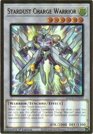 Stardust Charge Warrior MAGO-EN029