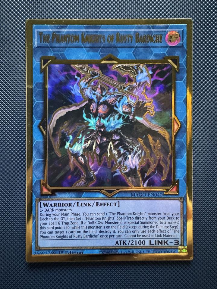 The Phantom Knights Of Rusty Bardiche [Misprint] MAGO-EN040