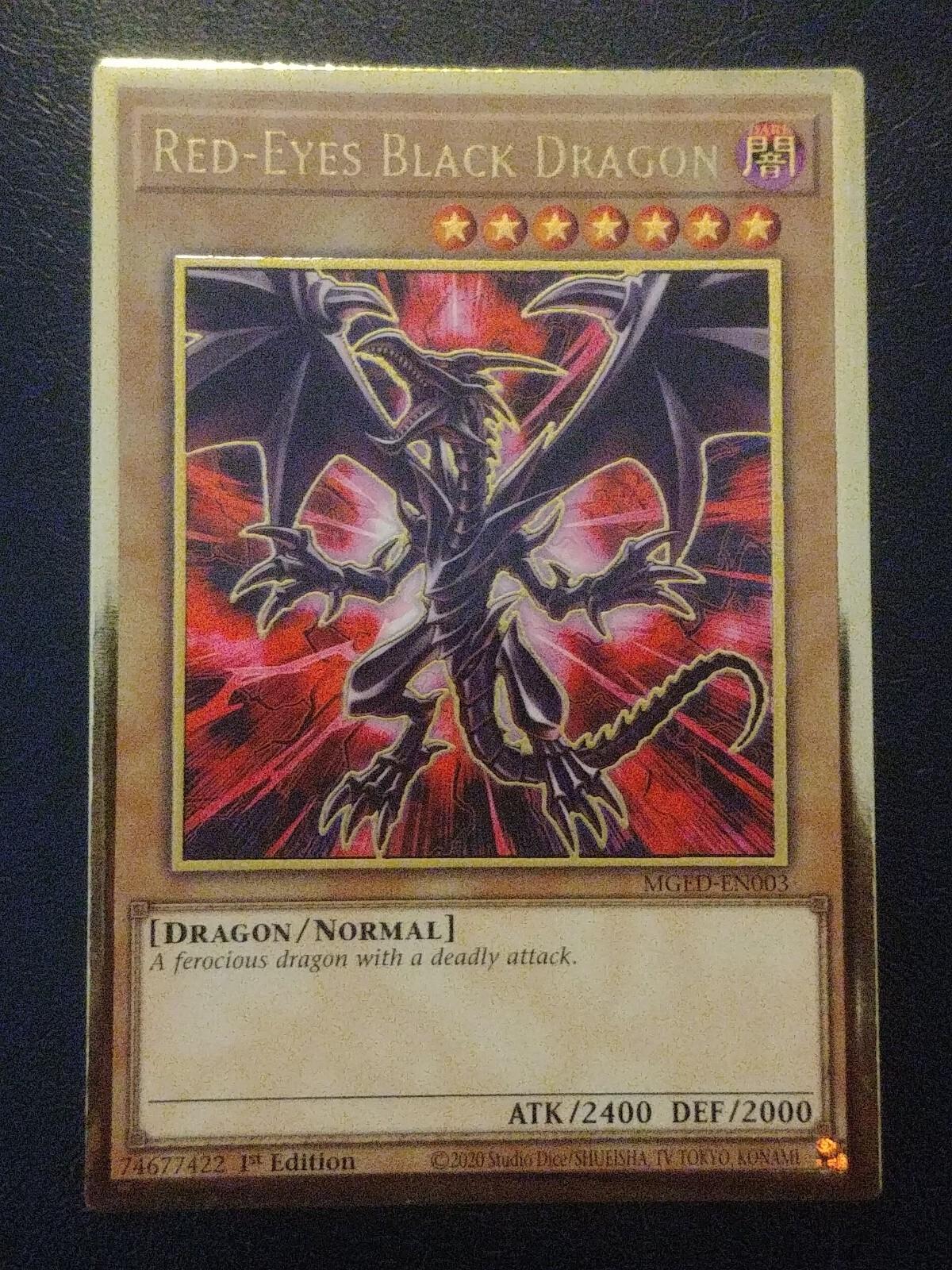 Red-Eyes Black Dragon [Misprint] MGED-EN003