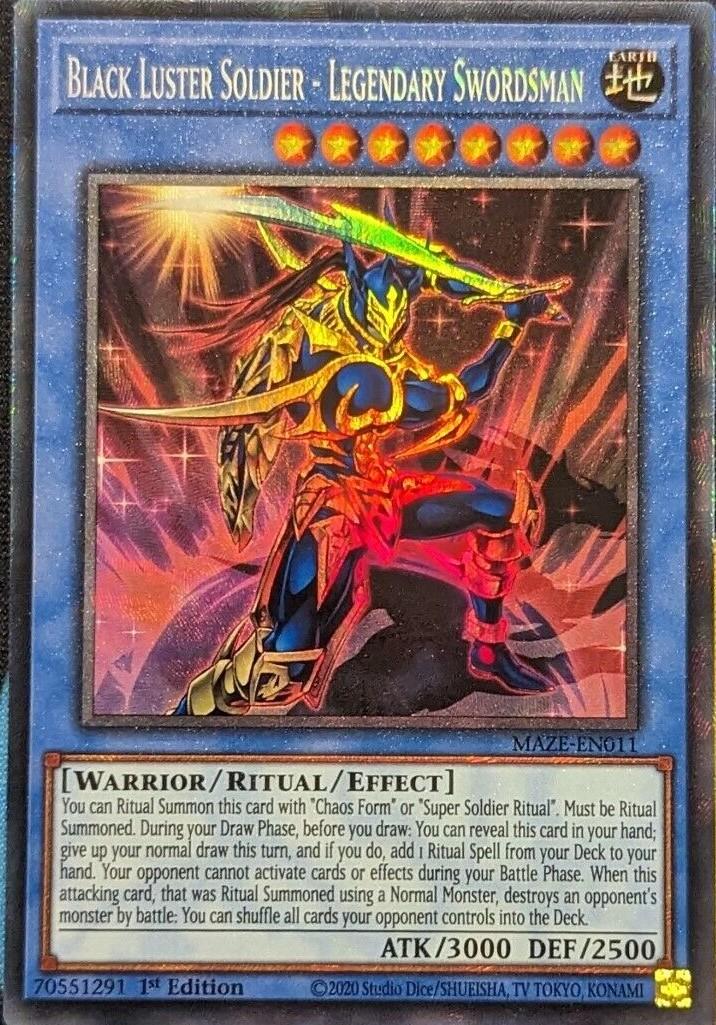 Black Luster Soldier - Legendary Swordsman [Collector's Rare] MAZE-EN011