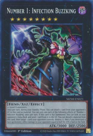 Number 1: Infection Buzzking [Collector's Rare] MZMI-EN023