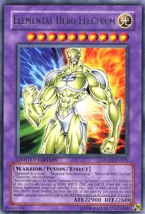 Elemental HERO Electrum MDP2-EN001