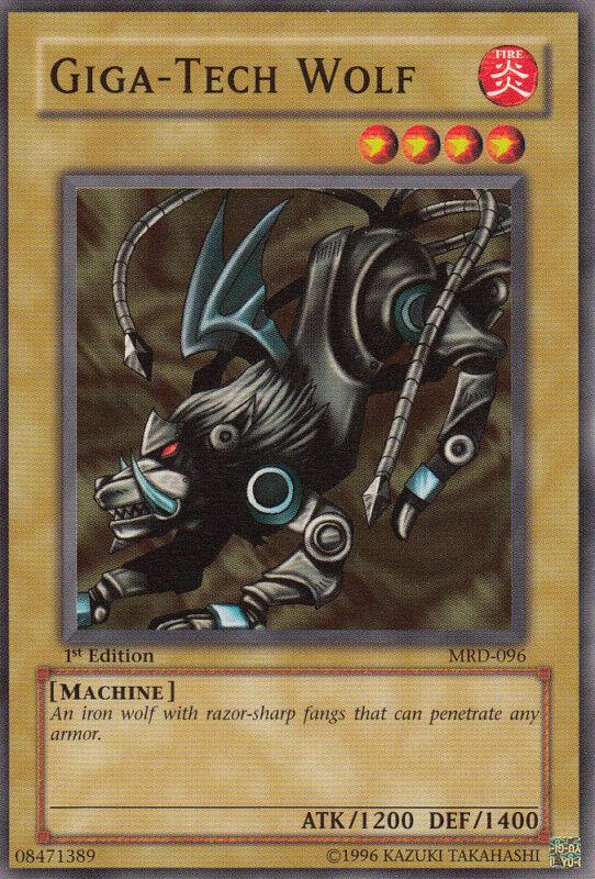 Giga-Tech Wolf [1st Edition] MRD-096
