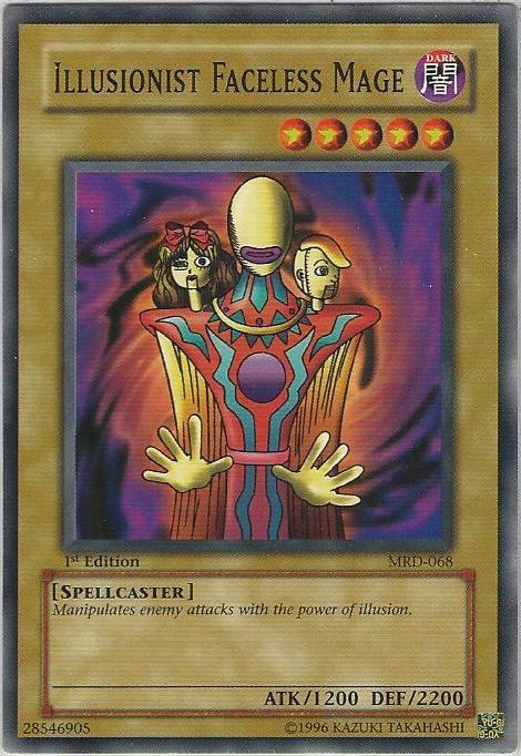Illusionist Faceless Mage [1st Edition] MRD-068