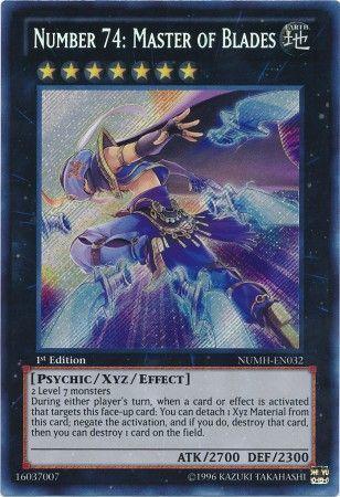 Number 74: Master of Blades [1st Edition] NUMH-EN032
