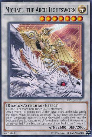 Michael, the Arch-Lightsworn OP01-EN020