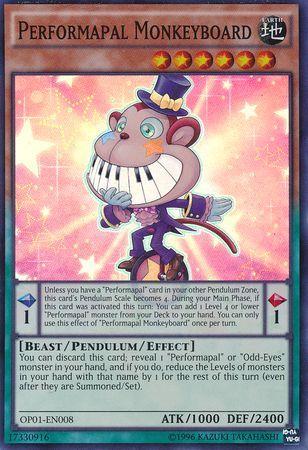 Performapal Monkeyboard OP01-EN008
