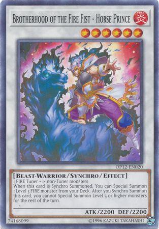 Brotherhood of the Fire Fist - Horse Prince OP12-EN020