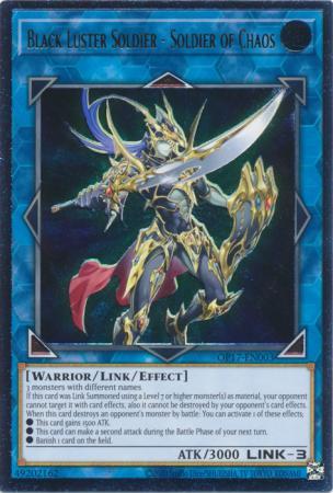 Black Luster Soldier - Soldier of Chaos OP17-EN003